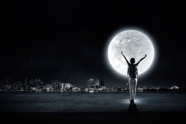 gece şehir hayatı