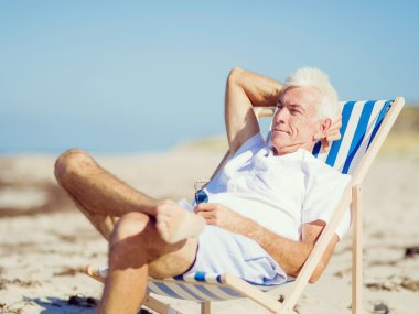 Denizde rahatlatıcı