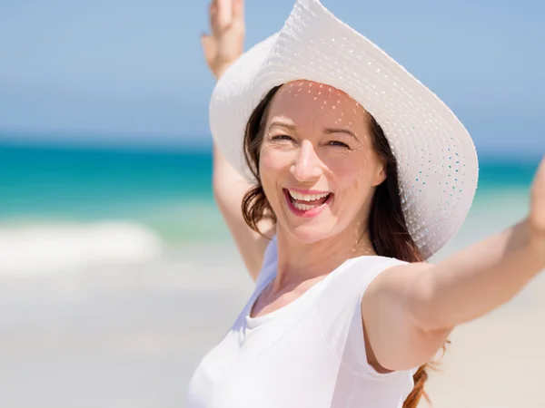 Mooie dag op het strand — Stockfoto