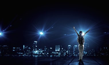 gece şehir hayatı