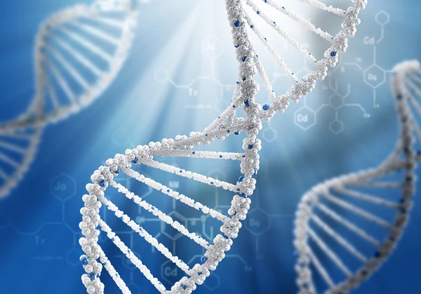 Molecola di DNA. Concetto immagine — Foto Stock