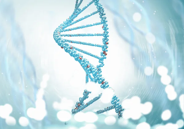 DNA-molekylen. Begreppet bild — Stockfoto