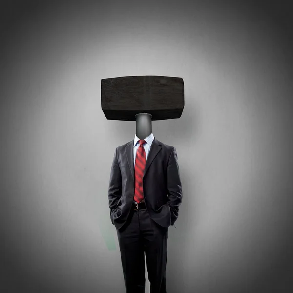 Hammer man . Concept image — Stock Photo, Image