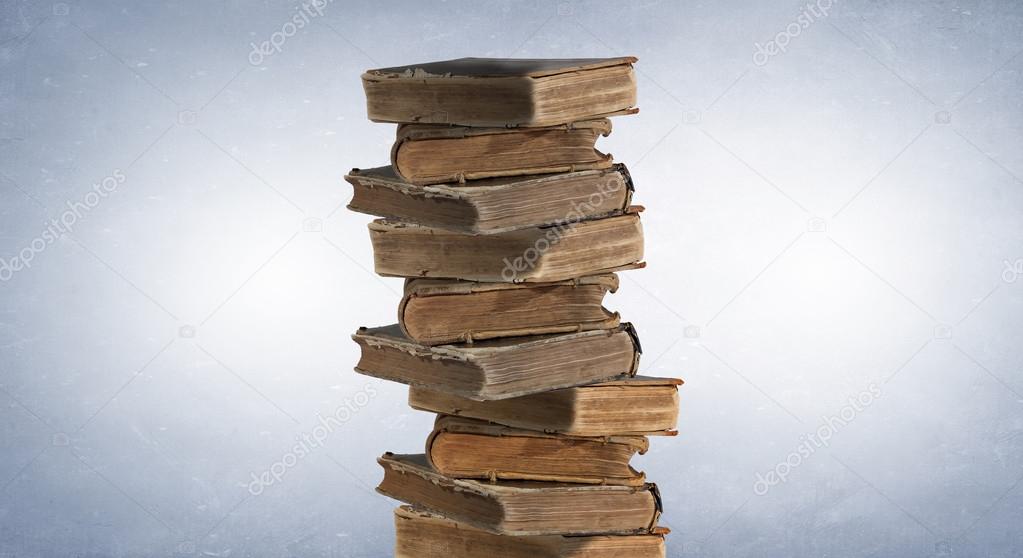 Old books . Concept image