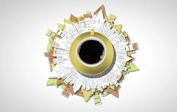 Kaffeepause. Konzeptbild — Stockfoto