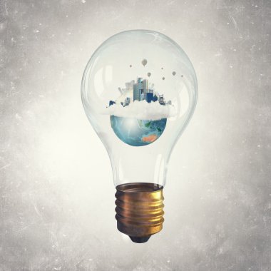 Küresel ısınma. Kavram görüntü