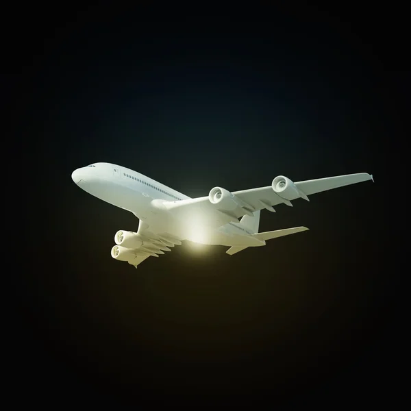 Vliegtuig model. Concept afbeelding — Stockfoto