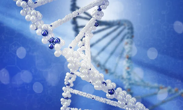 Molécula de ADN. Imagen conceptual —  Fotos de Stock