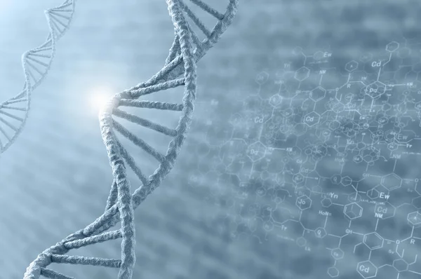 Molécula de ADN. Imagem de conceito — Fotografia de Stock