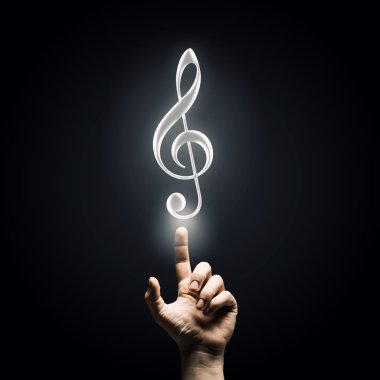 Müzik konsepti simgesi