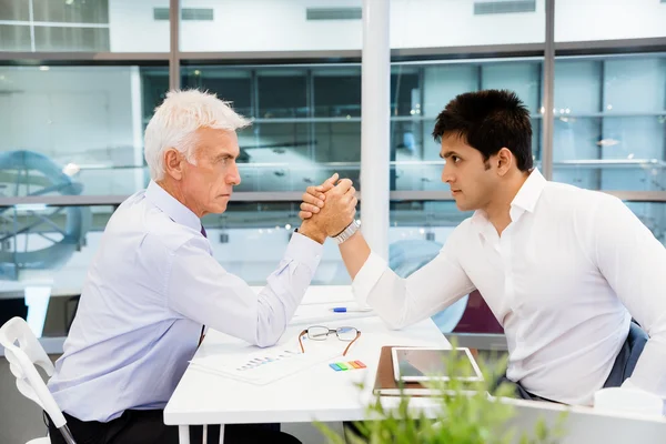 Wie is de leider — Stockfoto