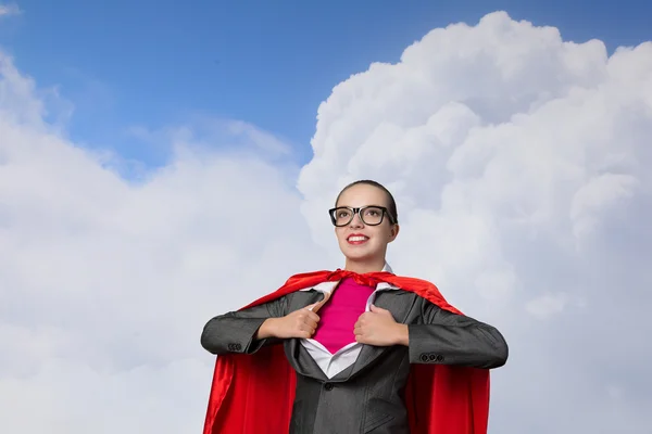 Ser súper mujer toma fuerza —  Fotos de Stock