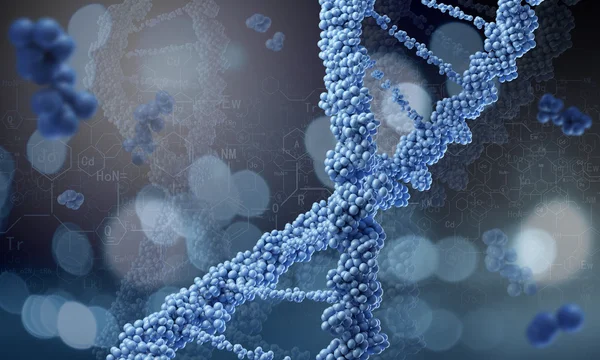 Μόριο DNA. Έννοια εικόνας — Φωτογραφία Αρχείου
