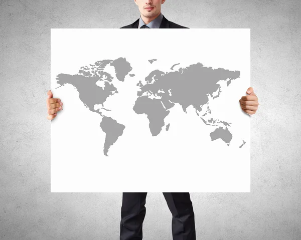 Global interaction idea — Stock Photo, Image