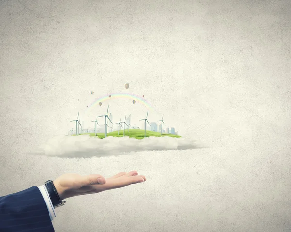 Alternative energy concept — Stock Photo, Image