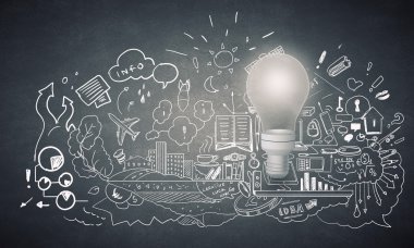 Duvarda parlak fikirler