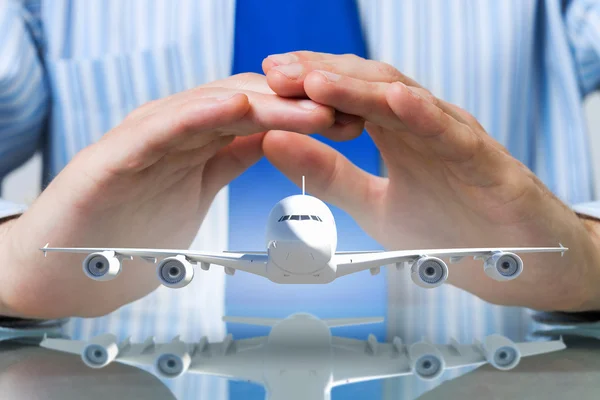 Airline flight insurance — Stock Photo, Image