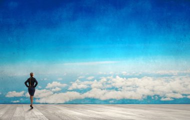 O kendini güvence verdi olduğunu