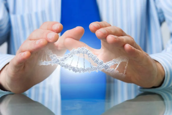 Dna-Molekülkonzept — Stockfoto