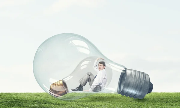 Inside of idea — Stock Photo, Image