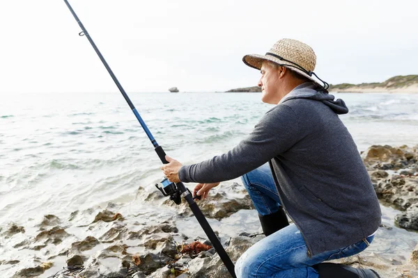 Imagen del pescador — Foto de Stock