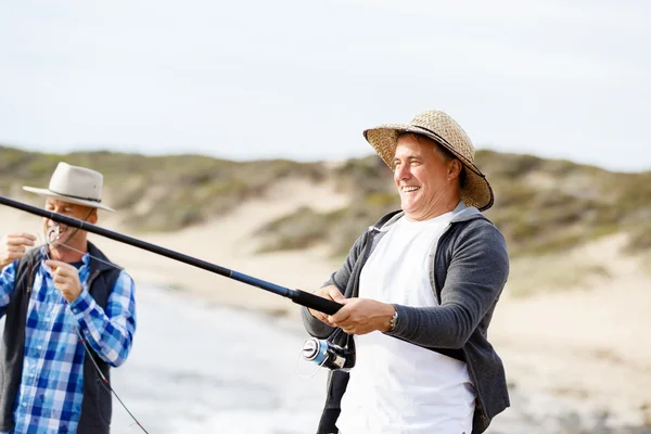 Immagine di pescatore — Foto Stock