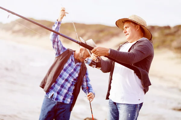 Immagine di pescatore — Foto Stock