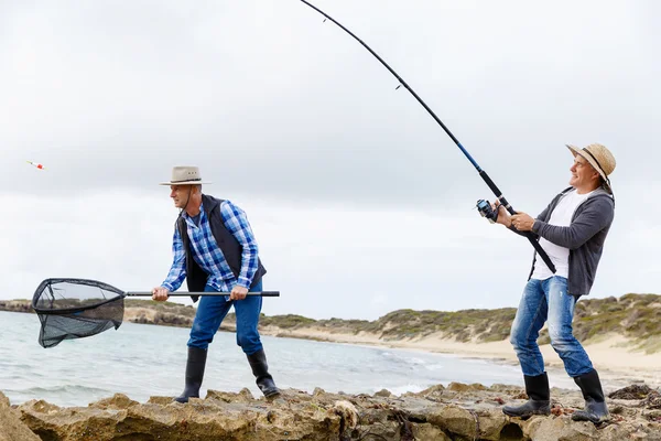 Immagine di pescatore — Foto Stock