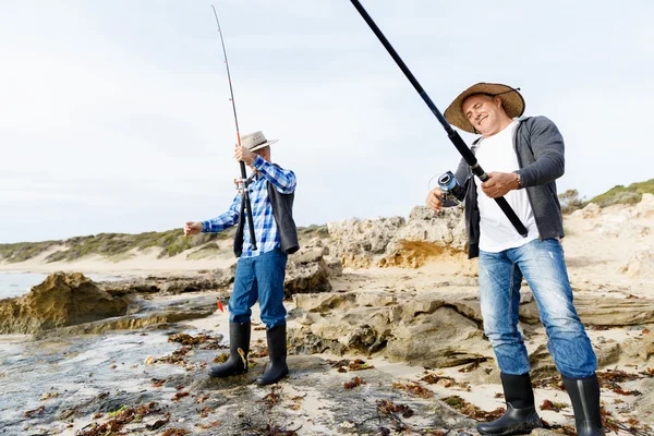 Immagine di pescatore — Foto Stock