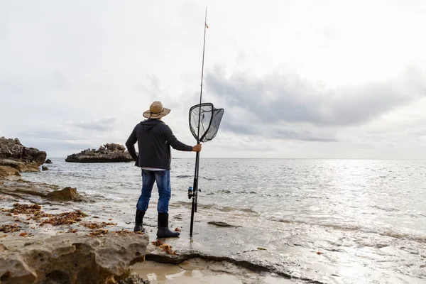 Immagine di pescatore — Foto Stock