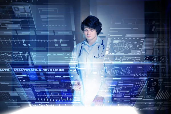 Moderne technologieën in de geneeskunde — Stockfoto