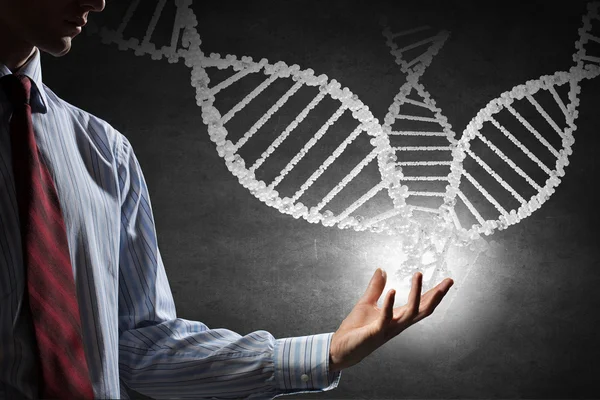 Dna-Molekülkonzept — Stockfoto