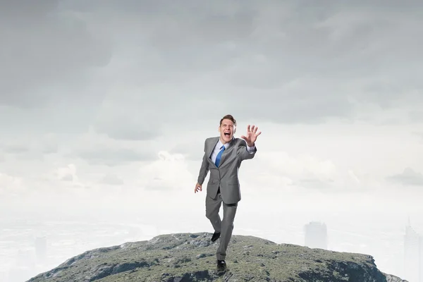 Ponerse al día con sus objetivos — Foto de Stock