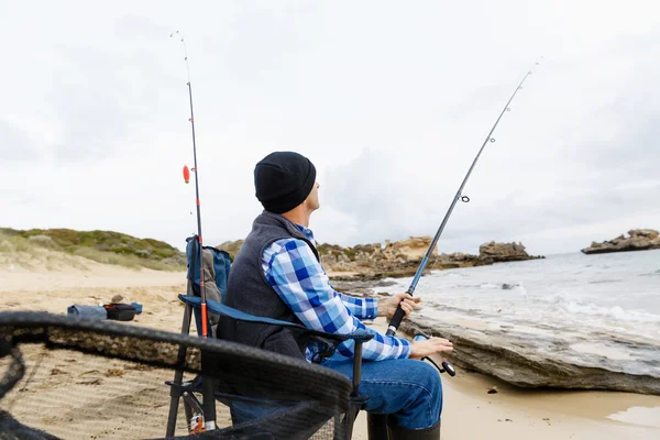 Immagine di pescatore — Foto Stock