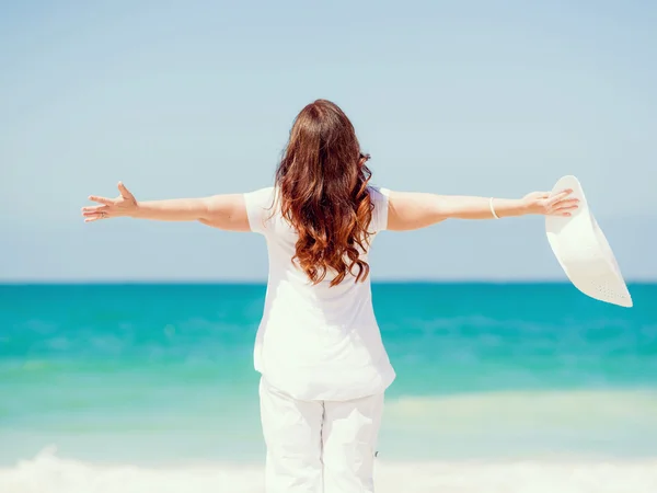 Mooie dag op het strand — Stockfoto