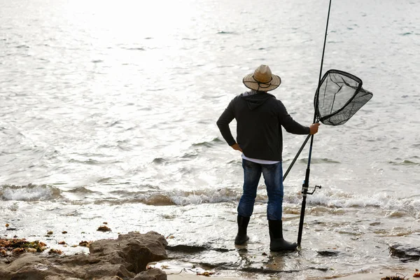 Immagine di pescatore — Foto Stock