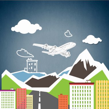 Kentsel inşaat desen