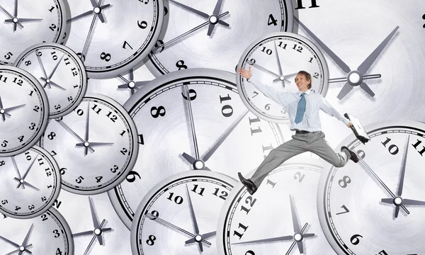 Catch up with time — Stock Photo, Image