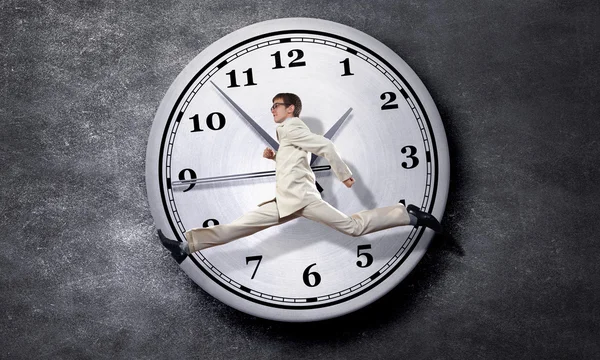 Catch up with time — Stock Photo, Image