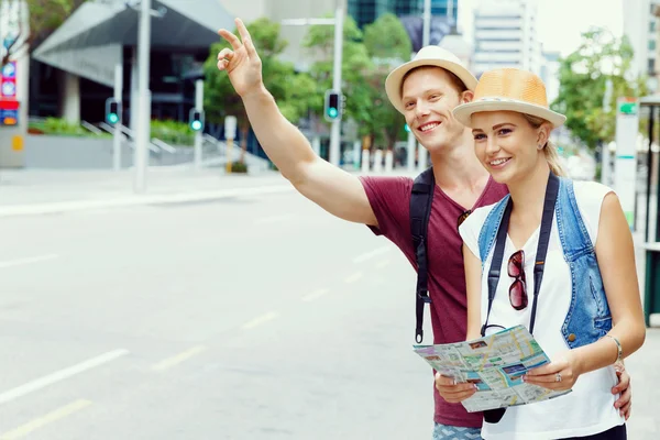 We need a ride — Stock Photo, Image