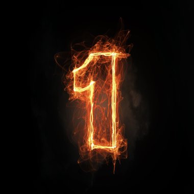 bir numaralı simgesi