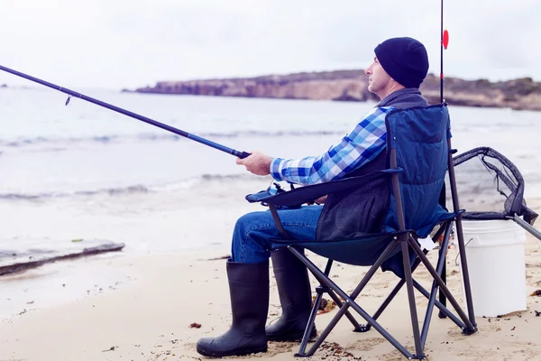 Picture of fisherman — Stock Photo, Image