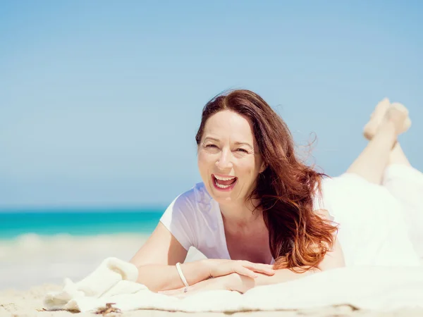 Schöner Tag am Strand — Stockfoto