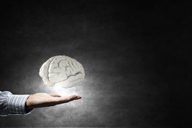 Beyin erkek elinde
