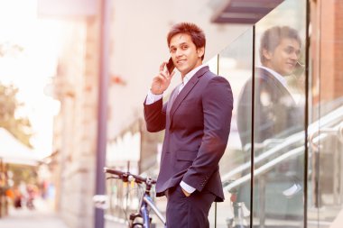 Bisiklet ile başarılı iş adamı