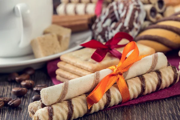 Biscuits on table — Stock Photo, Image