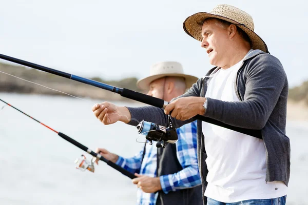 Immagine di pescatore — Foto Stock