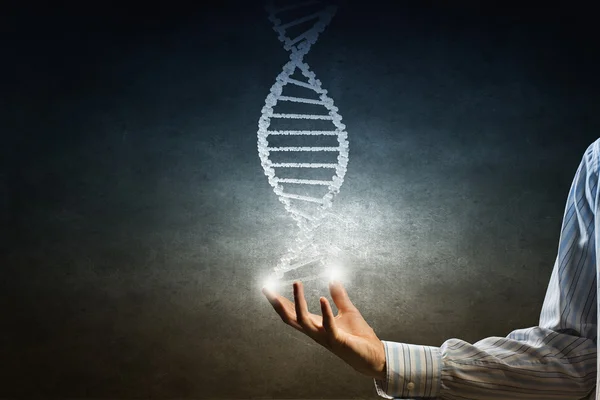 Concetto di molecola di DNA — Foto Stock