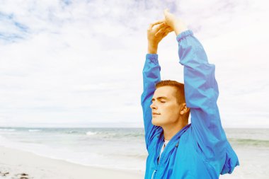 Adam sahilde dışında eğitim