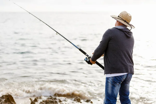 Immagine di pescatore — Foto Stock